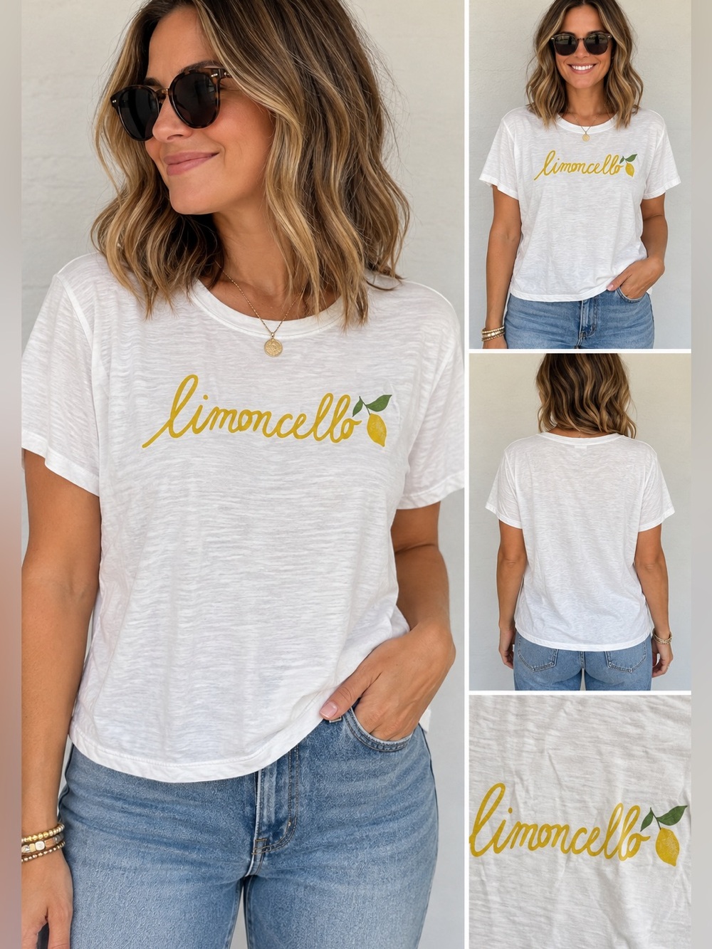 MATE for Anthro Limoncello T-shirt Large